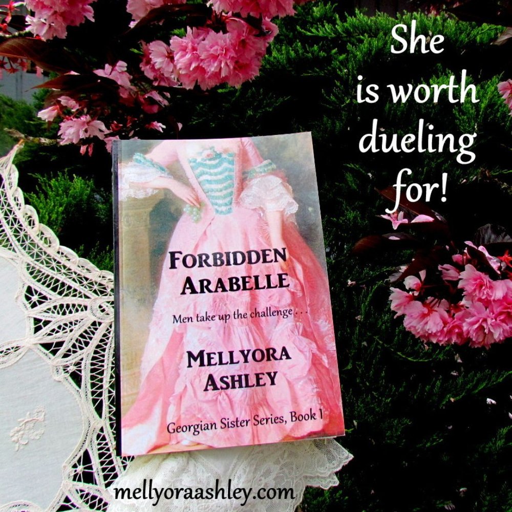 FORBIDDEN ARABELLE by MELLYORA ASHLEY, CLEAN HISTORICAL ROMANCE NOVEL, NWT